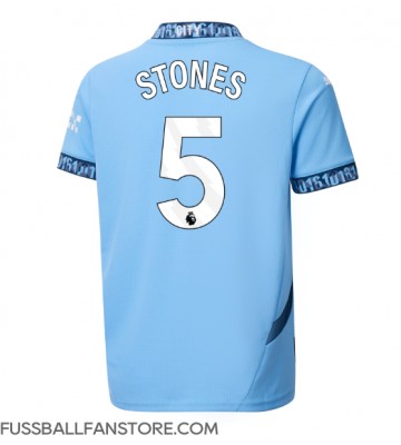 Manchester City John Stones #5 Replik Heimtrikot 2024-25 Kurzarm